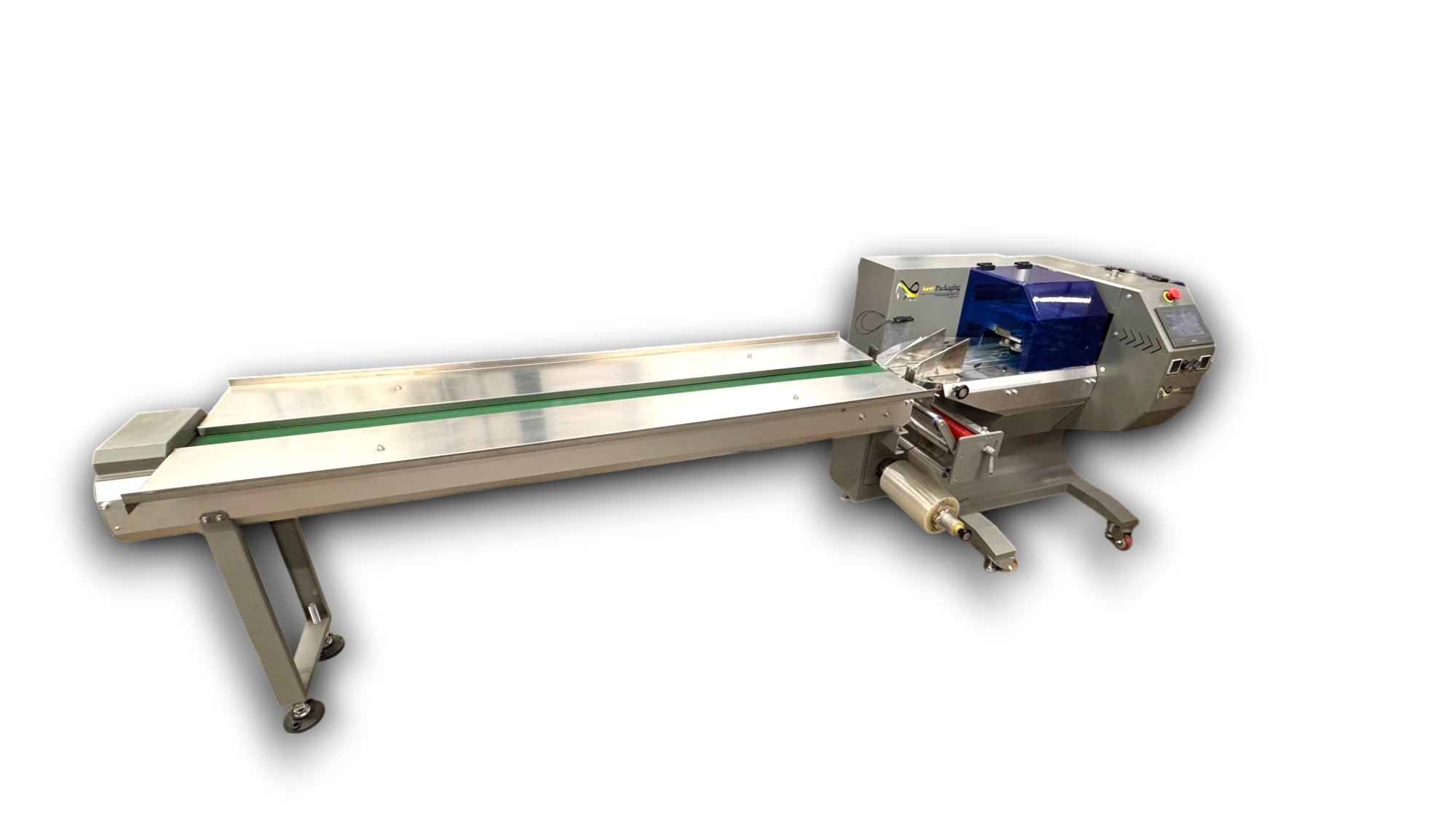 Horizontal 350mm Flow Wrap Machine 3 Servo